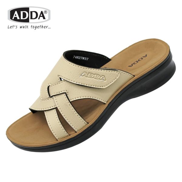 ADDA PU รองเท้าแตะลำลอง แบบสวม สำหรับผู้หญิง รุ่น 74827W1 (ไซส์ 35-41)