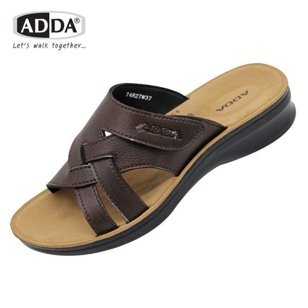 ADDA PU รองเท้าแตะลำลอง แบบสวม สำหรับผู้หญิง รุ่น 74827W1 (ไซส์ 35-41)