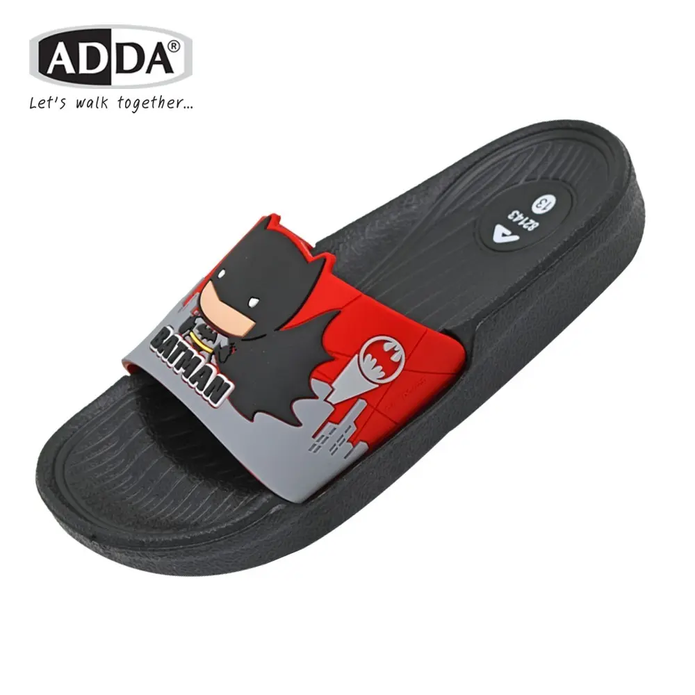 ADDA รองเท้าแตะ รองเท้าลำลอง แบบสวม Batman สำหรับเด็ก รุ่น 82143B1 (ไซส์ 11-3) - Image 2