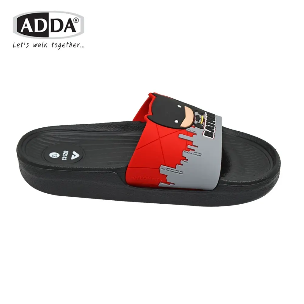 ADDA รองเท้าแตะ รองเท้าลำลอง แบบสวม Batman สำหรับเด็ก รุ่น 82143B1 (ไซส์ 11-3) - Image 4