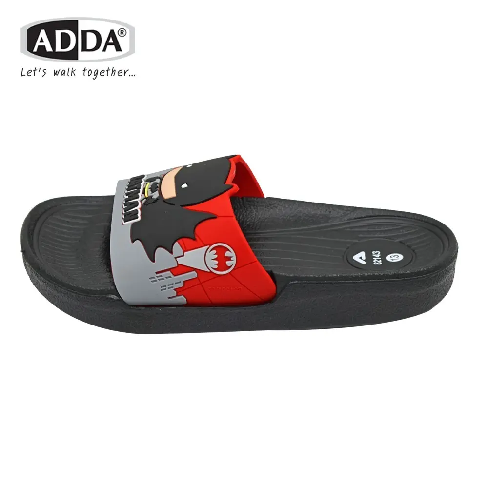 ADDA รองเท้าแตะ รองเท้าลำลอง แบบสวม Batman สำหรับเด็ก รุ่น 82143B1 (ไซส์ 11-3) - Image 5