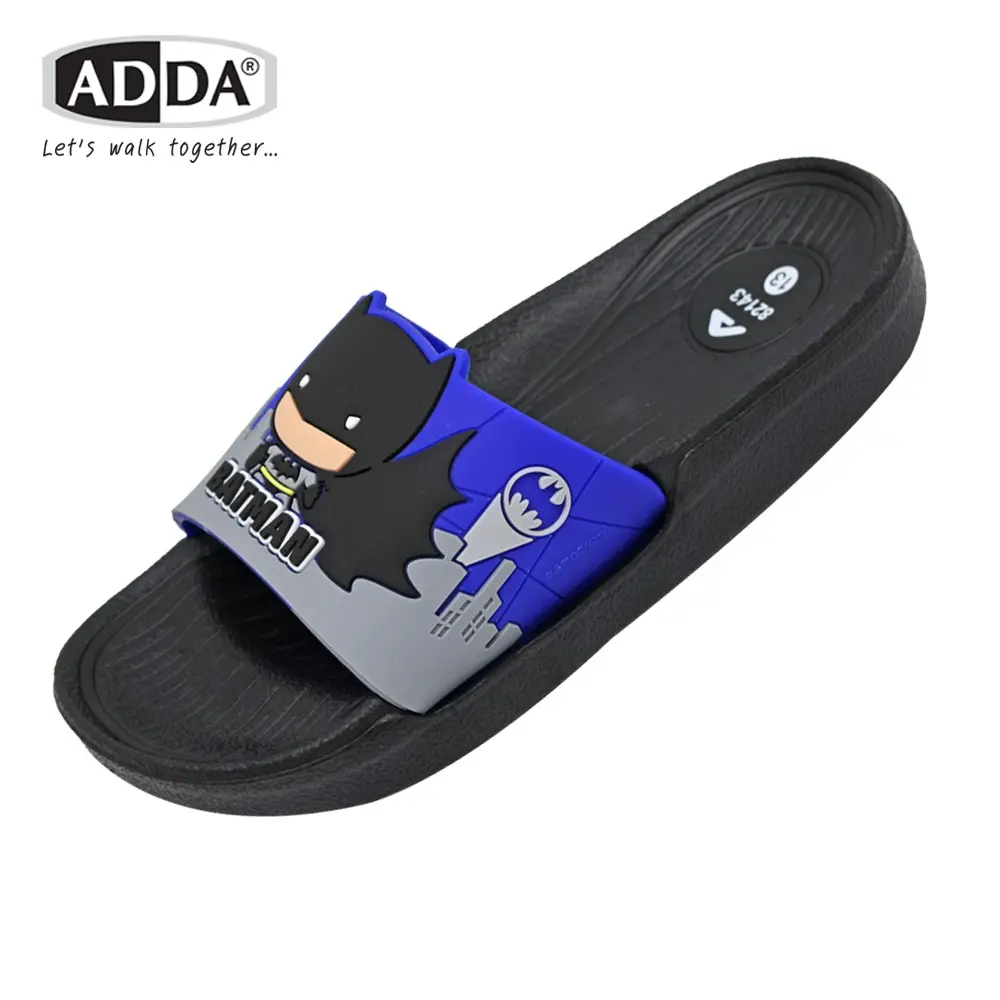 ADDA รองเท้าแตะ รองเท้าลำลอง แบบสวม Batman สำหรับเด็ก รุ่น 82143B1 (ไซส์ 11-3) - Image 7