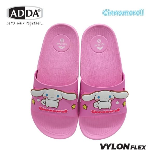 ADDA รองเท้าแตะ รองเท้าลำลอง แบบสวม Cinnamoroll สำหรับผู้หญิง รุ่น 82150W1 (ไซส์ 4-6)