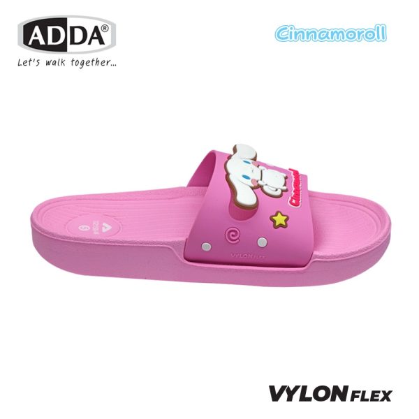 ADDA รองเท้าแตะ รองเท้าลำลอง แบบสวม Cinnamoroll สำหรับผู้หญิง รุ่น 82150W1 (ไซส์ 4-6)