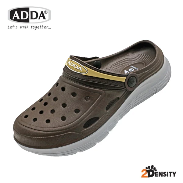ADDA 2density รองเท้าแตะ รองเท้าลำลอง สำหรับผู้ชาย แบบสวมหัวโต รุ่น 5TD88M2 (ไซส์ 7-11)