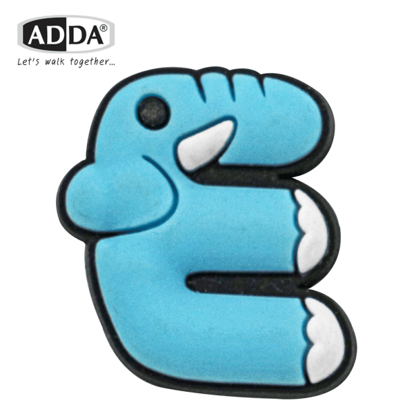 ADDA ตัวติดรองเท้า ตัวอักษรภาษาอังกฤษ A-Z รุ่น JB00A-Z