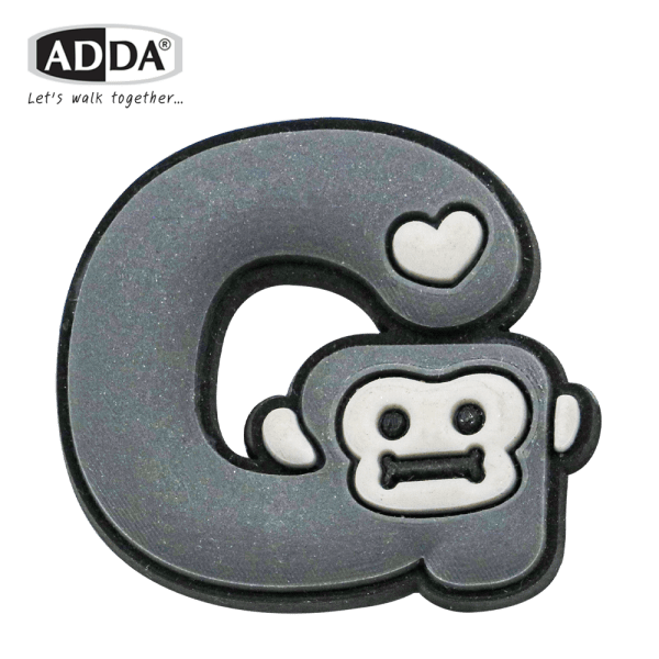 ADDA ตัวติดรองเท้า ตัวอักษรภาษาอังกฤษ A-Z รุ่น JB00A-Z