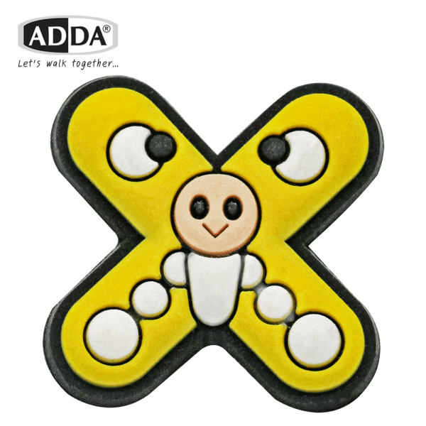 ADDA ตัวติดรองเท้า ตัวอักษรภาษาอังกฤษ A-Z รุ่น JB00A-Z