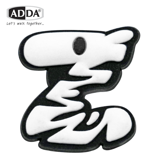 ADDA ตัวติดรองเท้า ตัวอักษรภาษาอังกฤษ A-Z รุ่น JB00A-Z