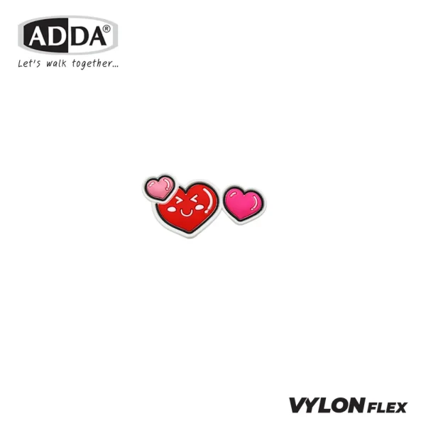 ADDA ตัวติดรองเท้า Valentine's SET 5 PCS รุ่น JB012W1