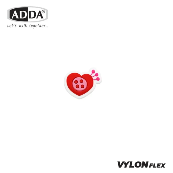 ADDA ตัวติดรองเท้า Valentine's SET 5 PCS รุ่น JB012W1