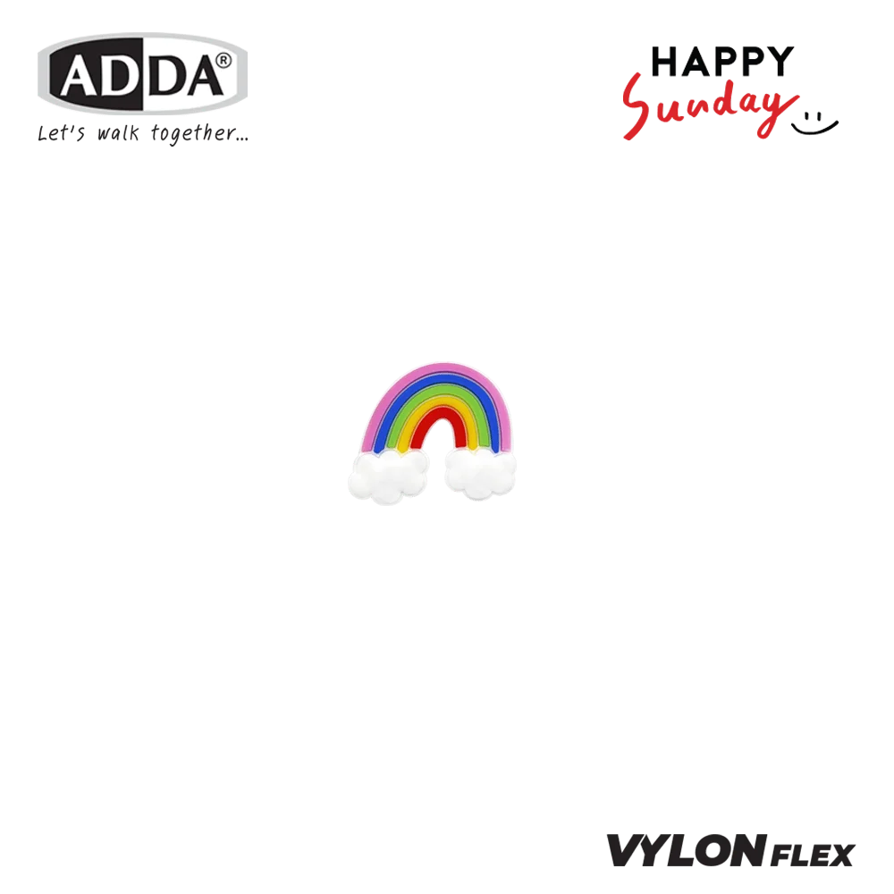 ADDA x Happy Sunday ตัวติดรองเท้า SET 6 PCS รุ่น JB017W1 - Image 4