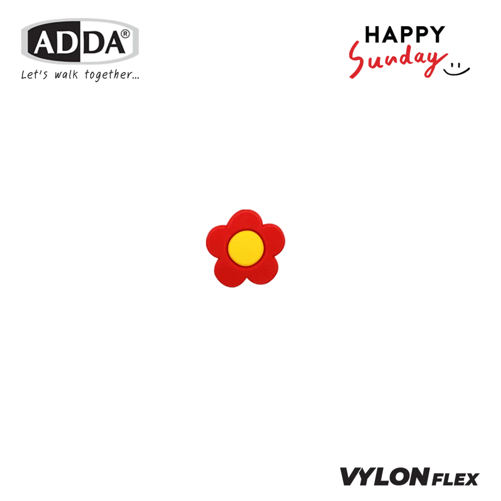 ADDA x Happy Sunday ตัวติดรองเท้า SET 6 PCS รุ่น JB017W1 - Image 8