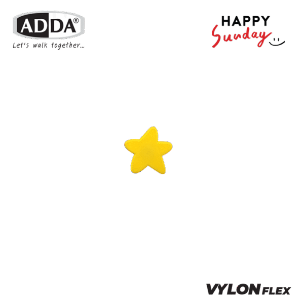 ADDA x Happy Sunday ตัวติดรองเท้า SET 6 PCS รุ่น JB017W1