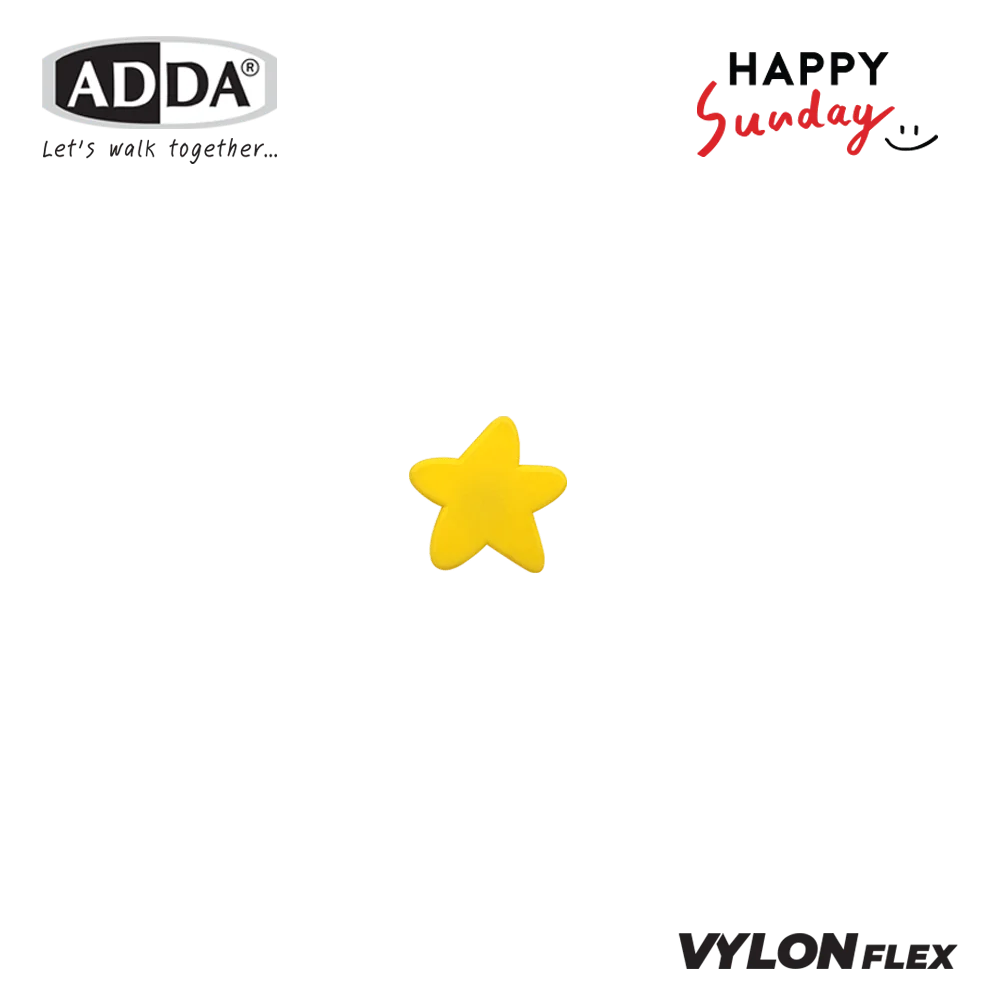 ADDA x Happy Sunday ตัวติดรองเท้า SET 6 PCS รุ่น JB017W1 - Image 6