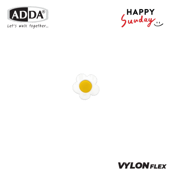 ADDA x Happy Sunday ตัวติดรองเท้า SET 6 PCS รุ่น JB017W1