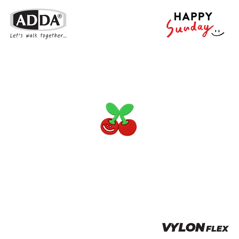 ADDA x Happy Sunday ตัวติดรองเท้า SET 6 PCS รุ่น JB017W1 - Image 3