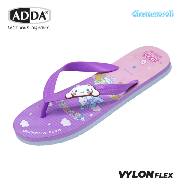 ADDA รองเท้าแตะ รองเท้าลำลอง แบบหนีบ สำหรับผู้หญิง Cinnamoroll รุ่น 817H8W1 (ไซส์ 4-6)
