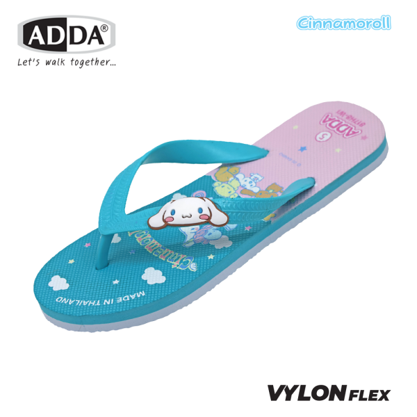 ADDA รองเท้าแตะ รองเท้าลำลอง แบบหนีบ สำหรับผู้หญิง Cinnamoroll รุ่น 817H8W1 (ไซส์ 4-6)