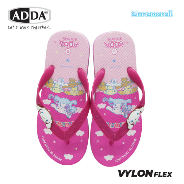 ADDA รองเท้าแตะ รองเท้าลำลอง แบบหนีบ สำหรับผู้หญิง Cinnamoroll รุ่น 817H8W1 (ไซส์ 4-6)