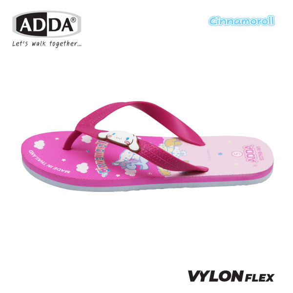 ADDA รองเท้าแตะ รองเท้าลำลอง แบบหนีบ สำหรับผู้หญิง Cinnamoroll รุ่น 817H8W1 (ไซส์ 4-6)