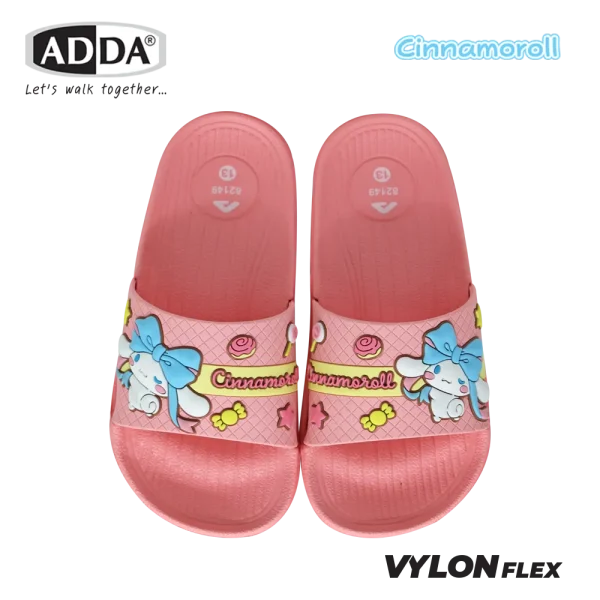 ADDA รองเท้าแตะ รองเท้าลำลอง แบบสวม Cinnamoroll สำหรับเด็ก รุ่น 82149B1 (ไซส์ 11-3)