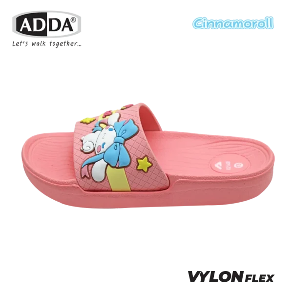 ADDA รองเท้าแตะ รองเท้าลำลอง แบบสวม Cinnamoroll สำหรับเด็ก รุ่น 82149B1 (ไซส์ 11-3)