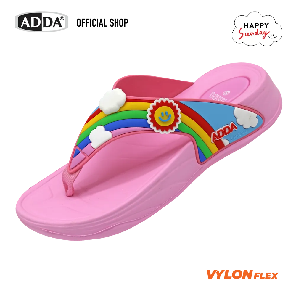 ADDA x HAPPY SUNDAY ลิขสิทธิ์แท้ รองเท้าแตะ รองเท้าลำลอง แบบหนีบ สำหรับผู้หญิง รุ่น 31J5GW1 (ไซส์ 4-7) - Image 8