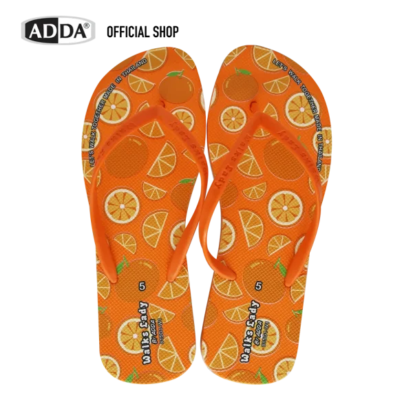 ADDA รองเท้าแตะ รองเท้าลำลอง แบบหนีบ ลายผลไม้ รุ่น 815G1W1 (ไซส์ 4-6)