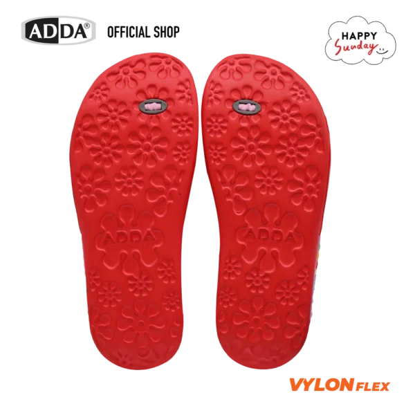 ADDA x HAPPY SUNDAY ลิขสิทธิ์แท้ รองเท้าแตะ รองเท้าลำลอง แบบหนีบ สำหรับผู้หญิง รุ่น 31J5GW1 (ไซส์ 4-7)