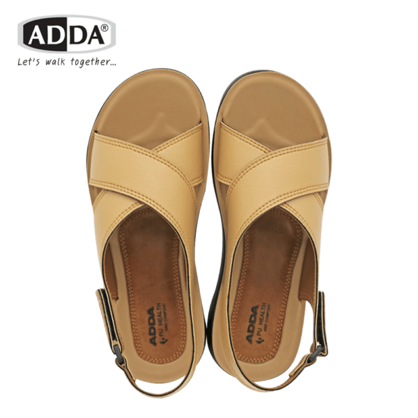 ADDA PU รองเท้าแตะลำลองแบบรัดส้น รุ่น 72602W1 (ไซส์ 36-41)