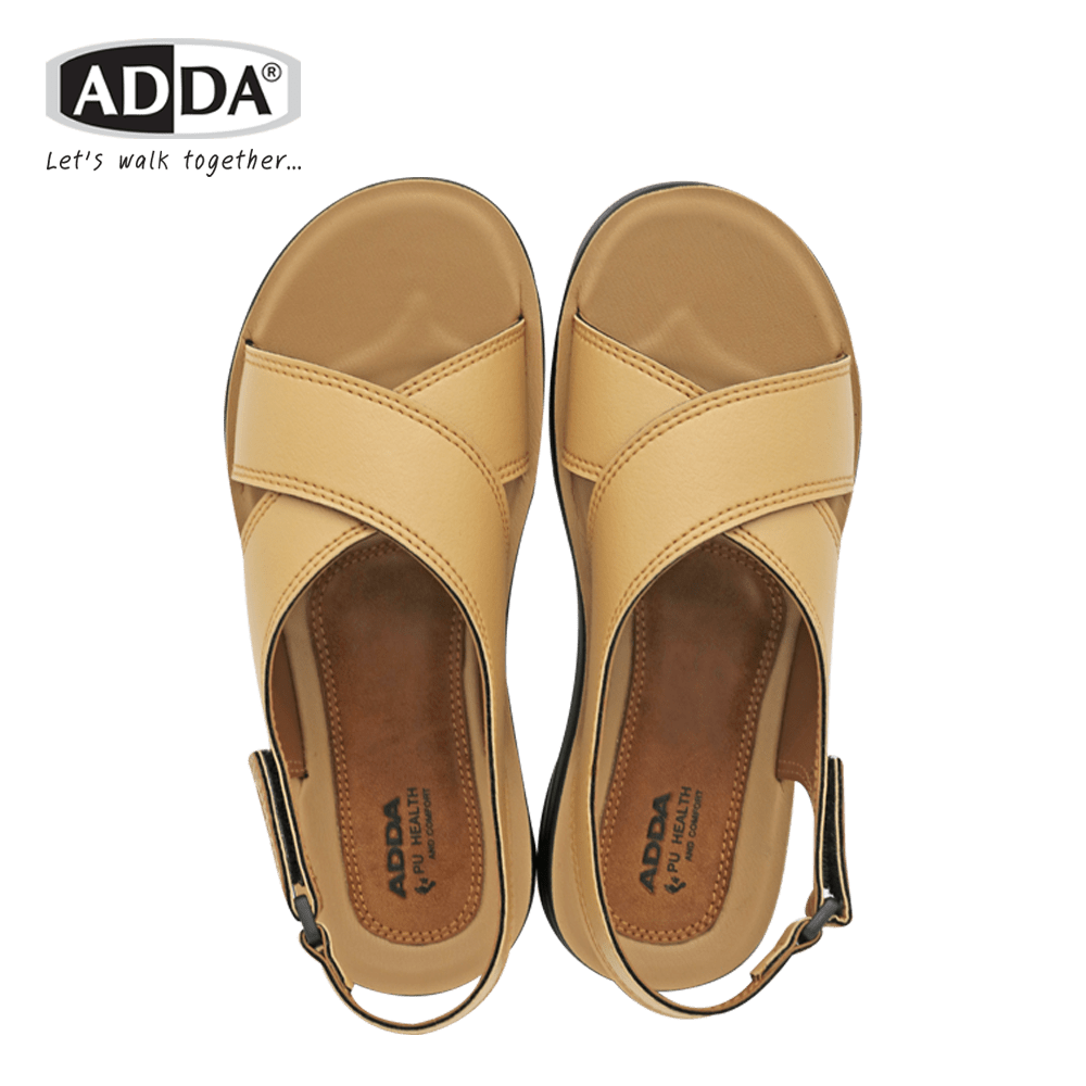 ADDA PU รองเท้าแตะลำลองแบบรัดส้น รุ่น 72602W1 (ไซส์ 36-41) - Image 4