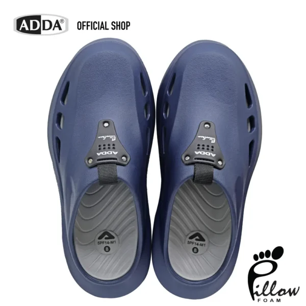 ADDA Pillow Foam รองเท้าแตะ รองเท้าลำลองหัวโต สำหรับผู้ชาย รุ่น 5PF14M1 (ไซส์ 7-10)