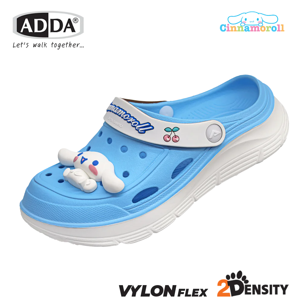 ADDA 2density รองเท้าแตะ รองเท้าลำลอง สำหรับผู้หญิง แบบสวมหัวโต Cinnamoroll รุ่น 5TD88WF (ไซส์ 4-6) - Image 3