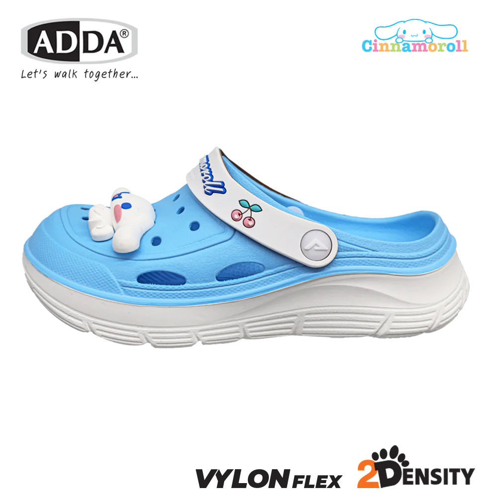 ADDA 2density รองเท้าแตะ รองเท้าลำลอง สำหรับผู้หญิง แบบสวมหัวโต Cinnamoroll รุ่น 5TD88WF (ไซส์ 4-6) - Image 5