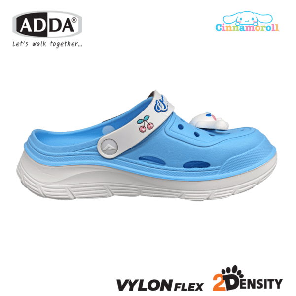 ADDA 2density รองเท้าแตะ รองเท้าลำลอง สำหรับผู้หญิง แบบสวมหัวโต Cinnamoroll รุ่น 5TD88WF (ไซส์ 4-6)