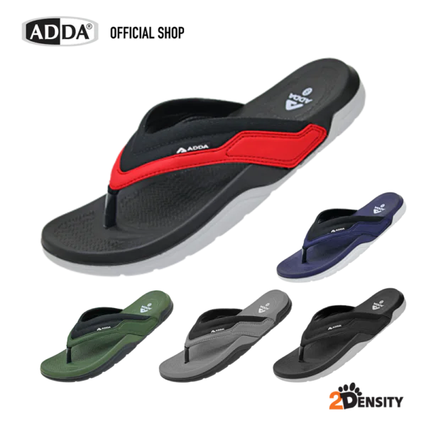 ADDA 2density รองเท้าแตะ รองเท้าลำลอง สำหรับผู้ชาย แบบหนีบ รุ่น 3TD21M4 (เบอร์ 8-11)