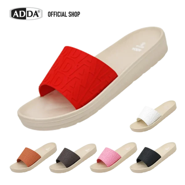 ADDA รองเท้าแตะผู้หญิง รองเท้าลำลอง แบบสวม รุ่น 82Z72W1 (ไซส์ 4-6)