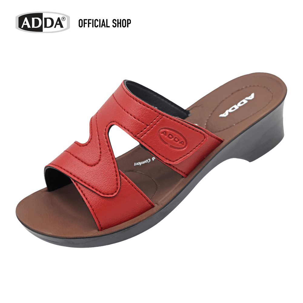 ชื่อสินค้า ADDA PU รองเท้าแตะ สำหรับผู้หญิง แบบสวม รุ่น 73503W1 (ไซส์ 35-40)