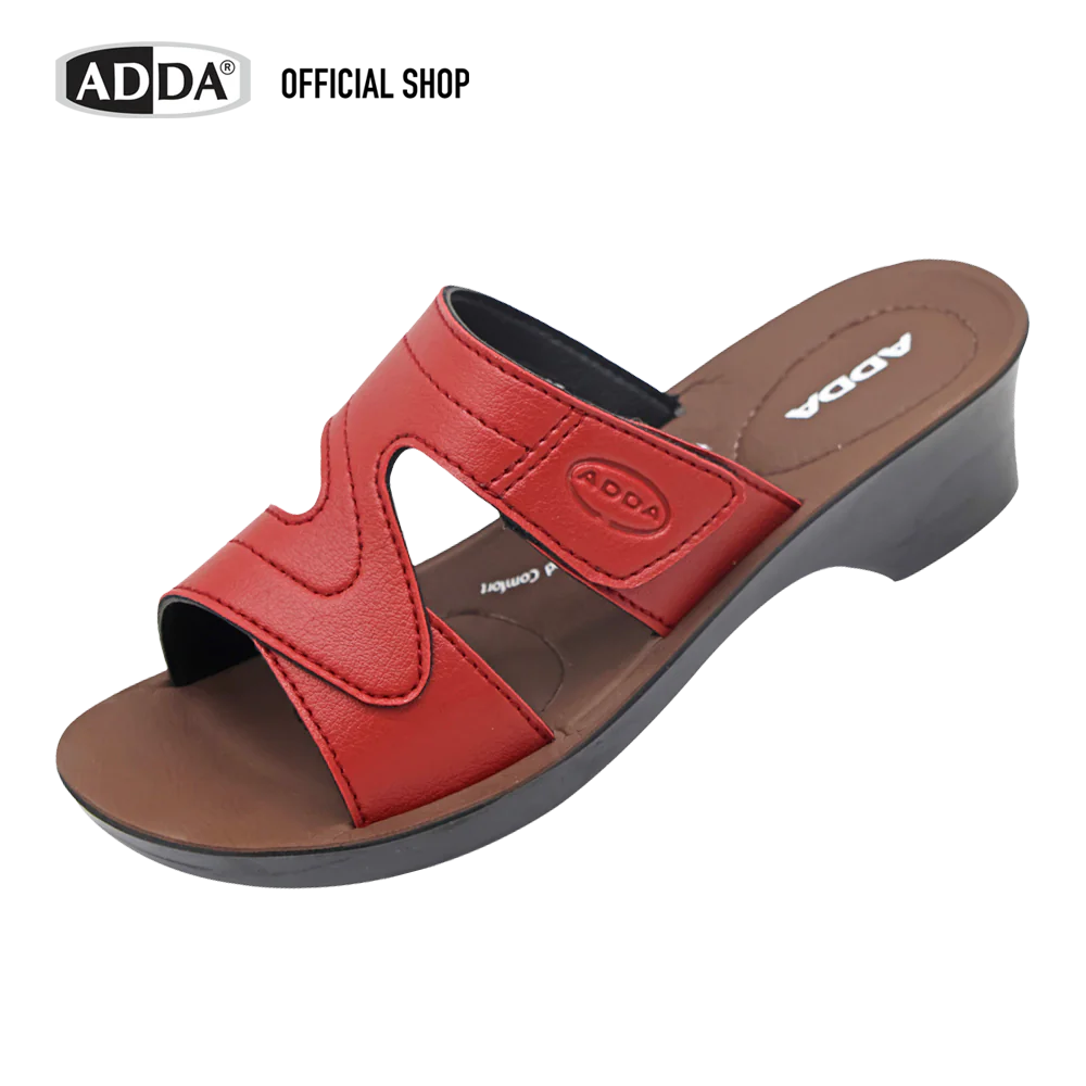 ชื่อสินค้า ADDA PU รองเท้าแตะ สำหรับผู้หญิง แบบสวม รุ่น 73503W1 (ไซส์ 35-40)