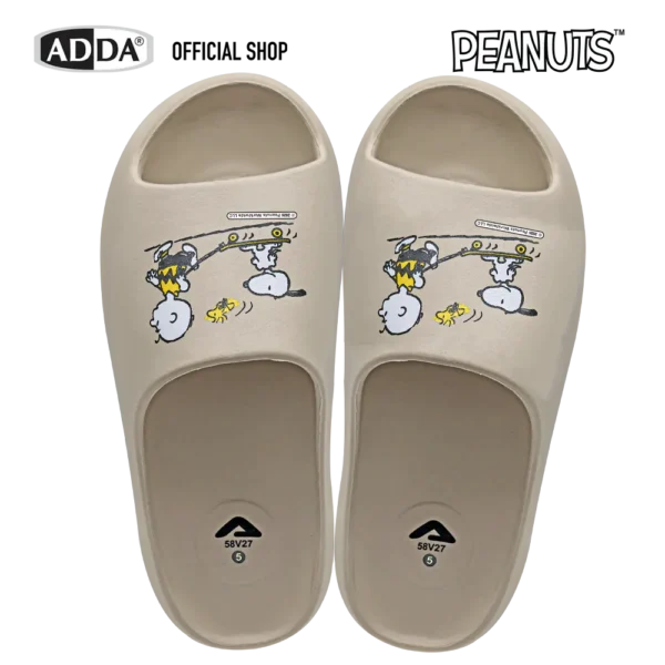 ADDA รองเท้าแตะ แบบสวม PEANUTS ลิขสิทธิ์แท้ รุ่น 58V27W1 (ไซส์ 4-7)
