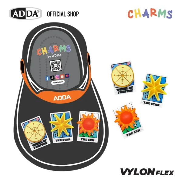 ADDA ตัวติดรองเท้า Lucky Wheel SET 3 PCS รุ่น CM013W1