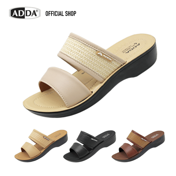 ADDA รองเท้าแตะผู้หญิง รองเท้าลำลอง แบบสวม รุ่น 73709W1 (ไซส์ 35-40)