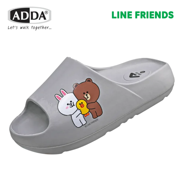 ADDA รองเท้าแตะ แบบสวม สำหรับเด็ก  Line Friends รุ่น 58V19B1 (ไซส์ 11-13,1-3)