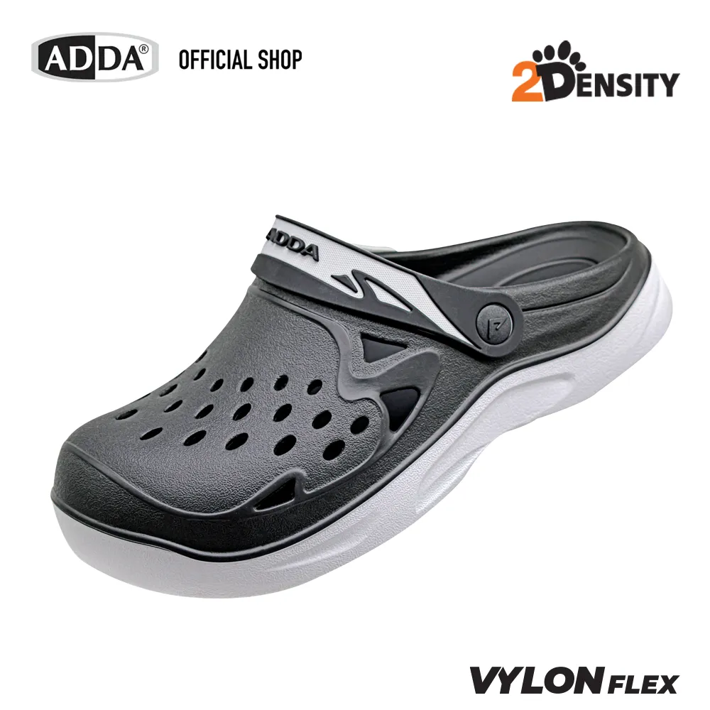 ADDA 2density รองเท้าแตะ สำหรับผู้ชาย แบบสวมหัวโต รุ่น 5TD1BM1 (ไซส์7-10)