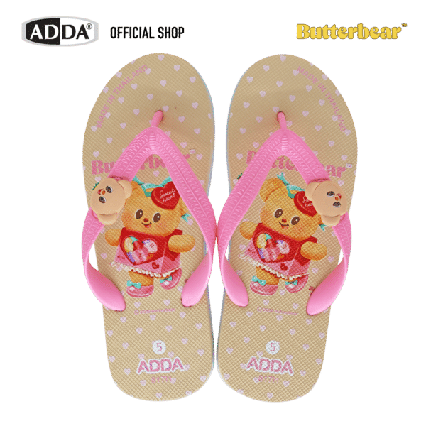 ADDA รองเท้าแตะ รองเท้าลำลอง แบบหนีบ Butterbear รุ่น 817I1W1 (ไซส์ 4-6)