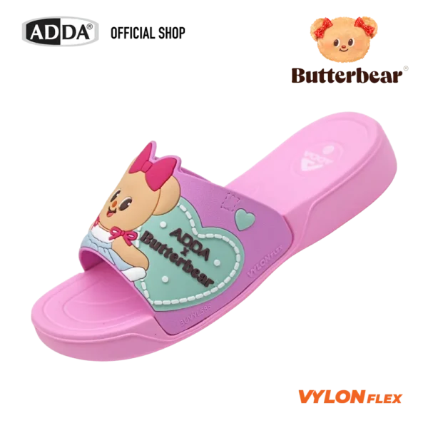 ADDA รองเท้าแตะ แบบสวม สำหรับเด็ก ADDA x Butterbear รุ่น 35D03B1 (ไซส์ 8-13,1-3)